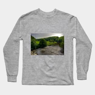 View from the Naysmith Bridge Long Sleeve T-Shirt